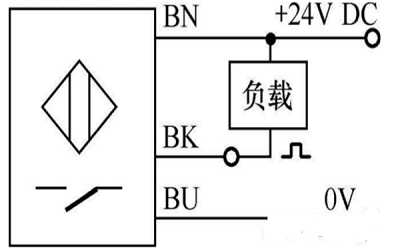 三線接近開(kāi)關(guān)的兩種不同接線圖方法